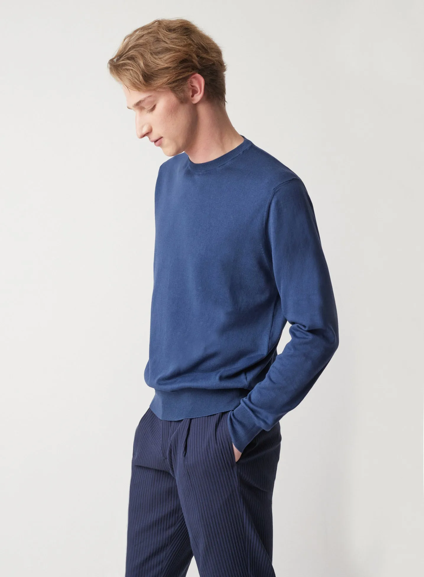 AALFEO KNITTED LONG SLEEVES T-SHIRT