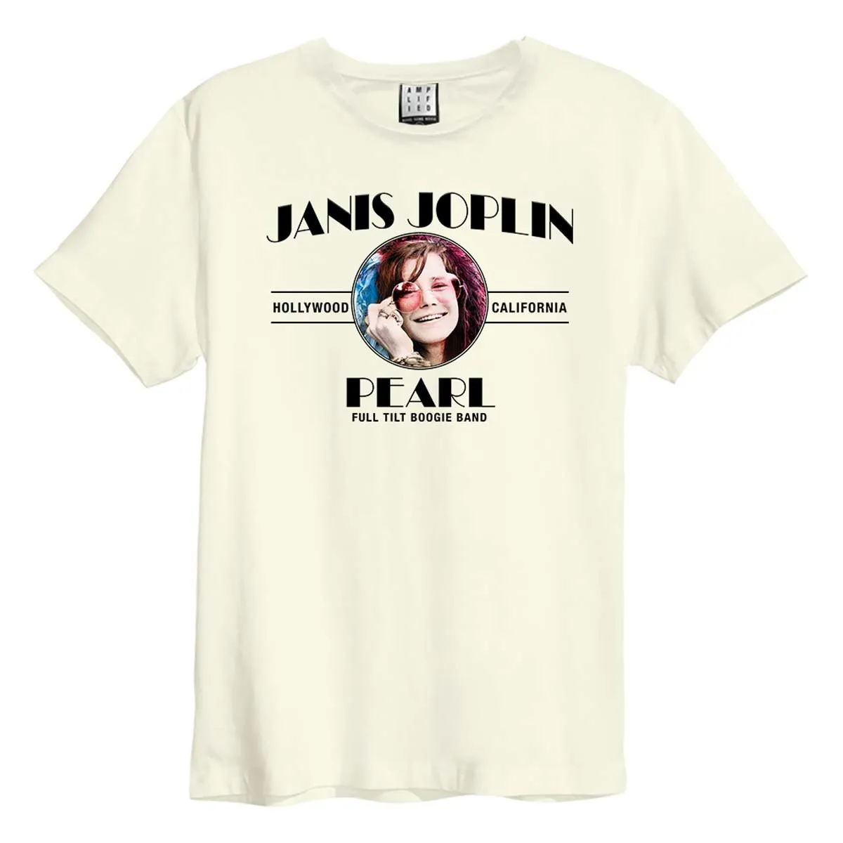 Amplified Mens 50th Anniversary Janis Joplin T-Shirt