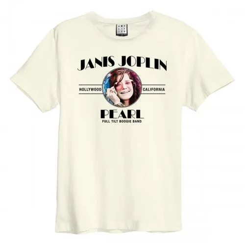 Amplified Mens 50th Anniversary Janis Joplin T-Shirt