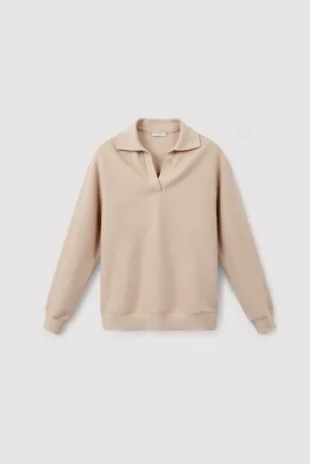 Ancien | Women's Old Money Casual Long Sleeve Pullover Polo Sweater