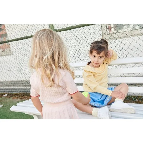 Copenhagen Colors Sky Blue/Cream Comb. Knit Tennis Skirt