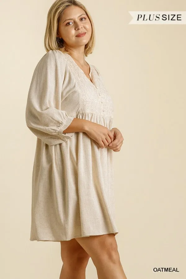 Dancing Alone Embroidered Dress