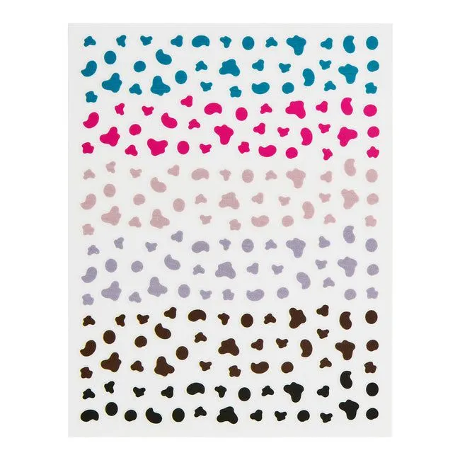 ella mila -  Nail Art Decal - Moo-ve Over - Cow