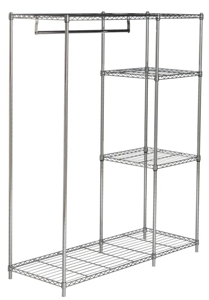 Evergleam 59" Adjustable Wardrobe Rack