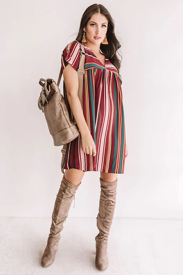 Feeling Sweet Stripe Babydoll Dress