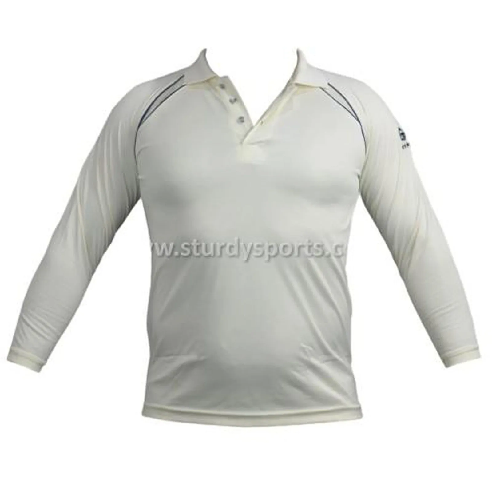 Gunn & Moore GM Cream Full Sleeve Shirt (Junior)