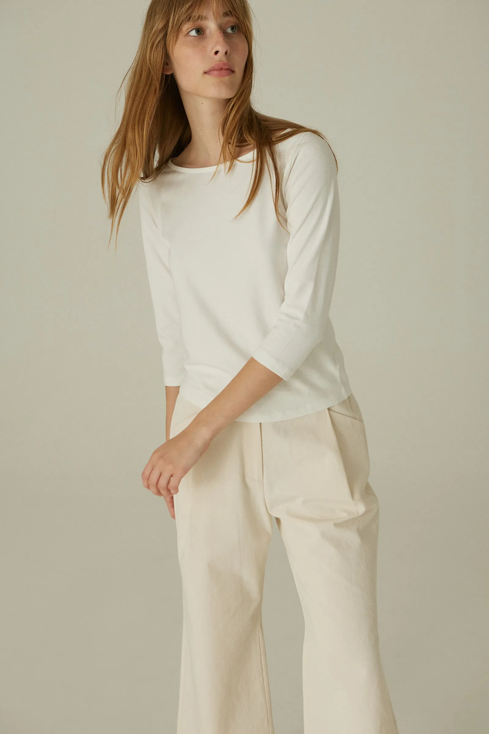Library Tee -- Organic Cotton Jersey