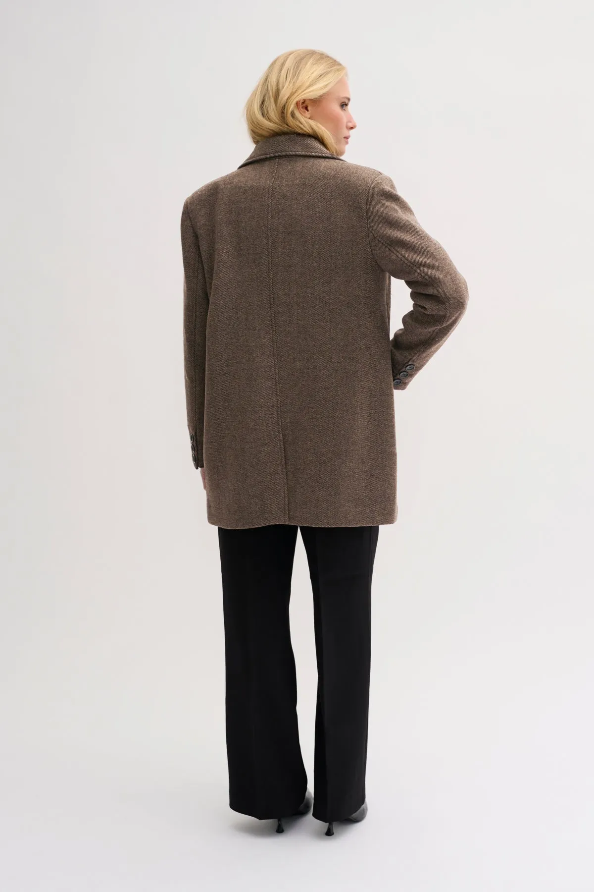My Essential Wardrobe Frannie - Kort uldfrakke