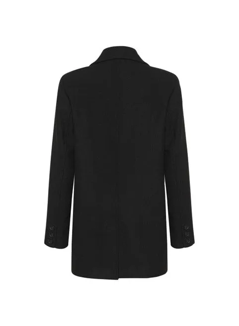 My Essential Wardrobe Frannie short coat black