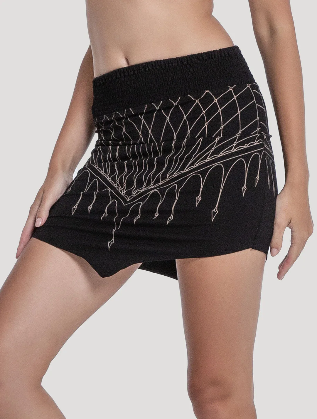 Net Mini Skirt