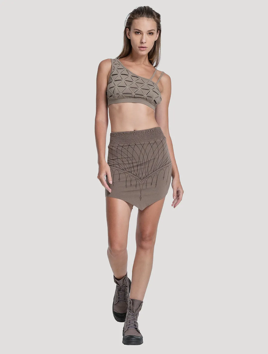 Net Mini Skirt