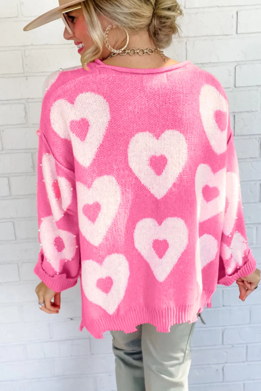 RTS: The Double Heart and Pearl Sweater