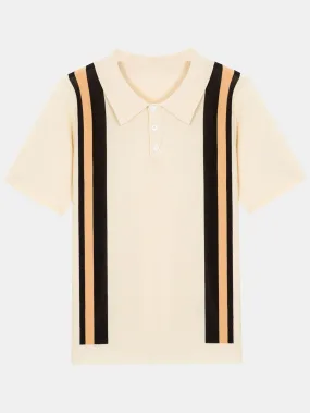 Striped Sweater Polo