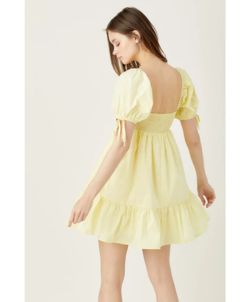 Think About me Babydoll Dress
