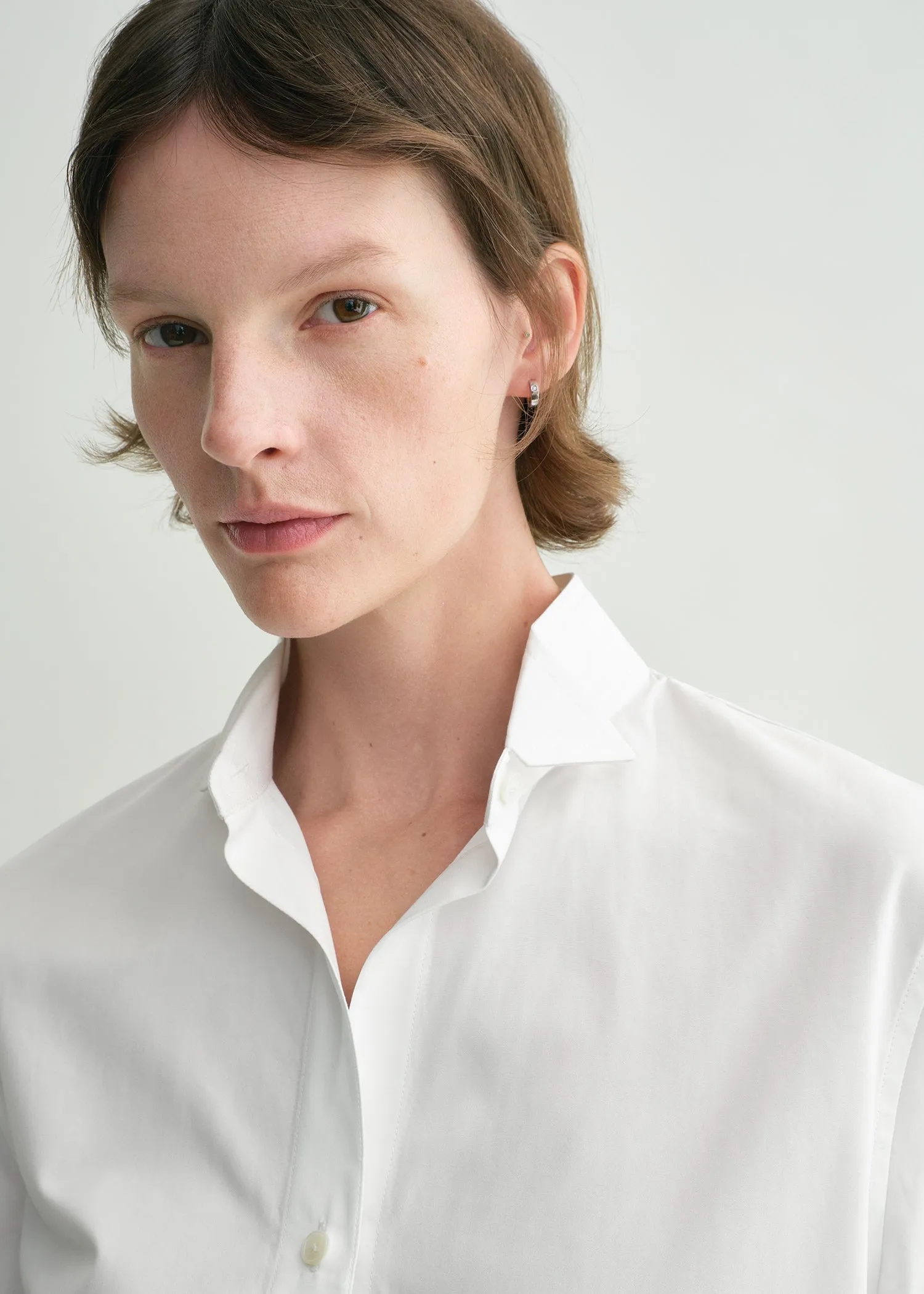 Tuxedo shirt white