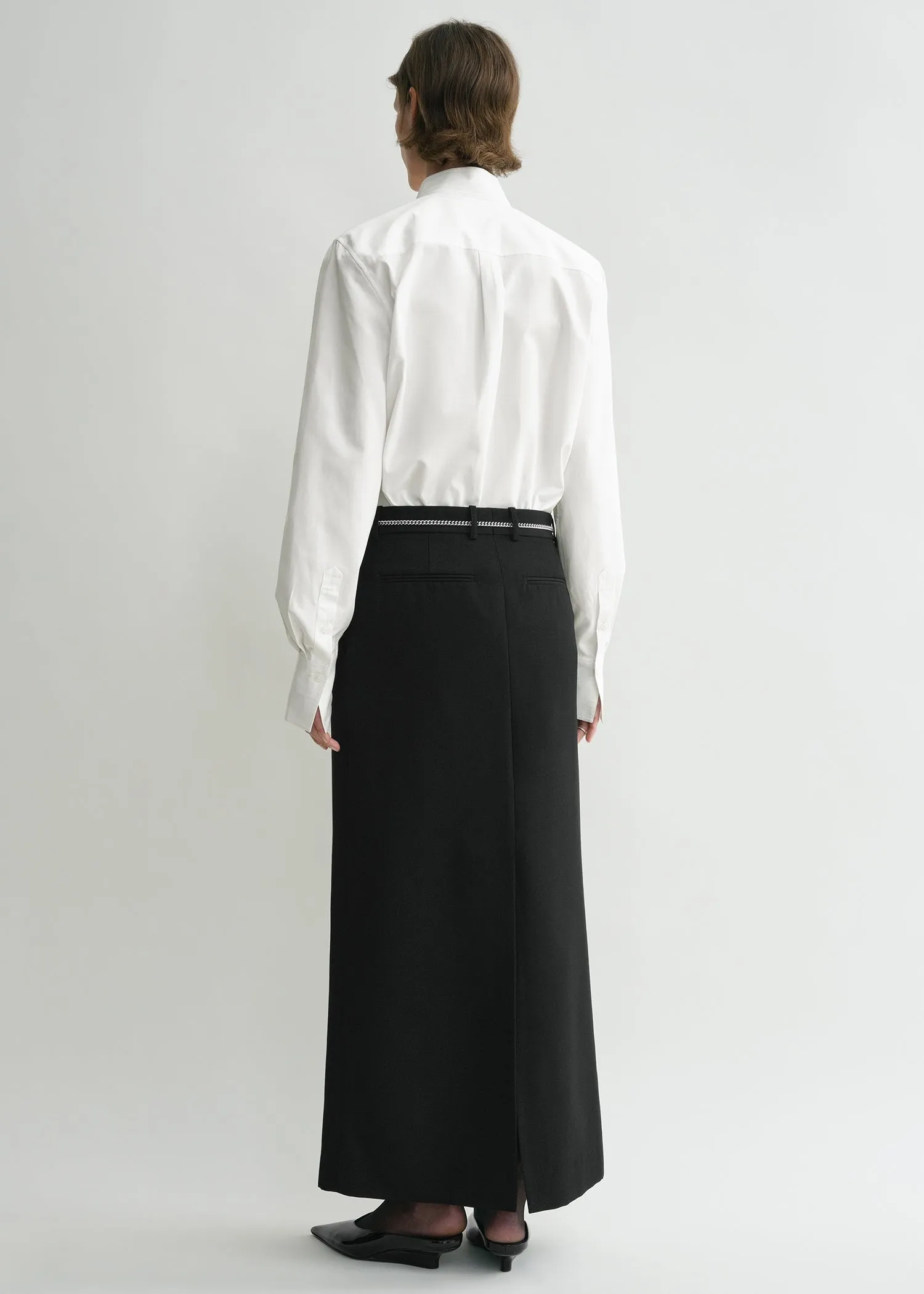 Tuxedo shirt white