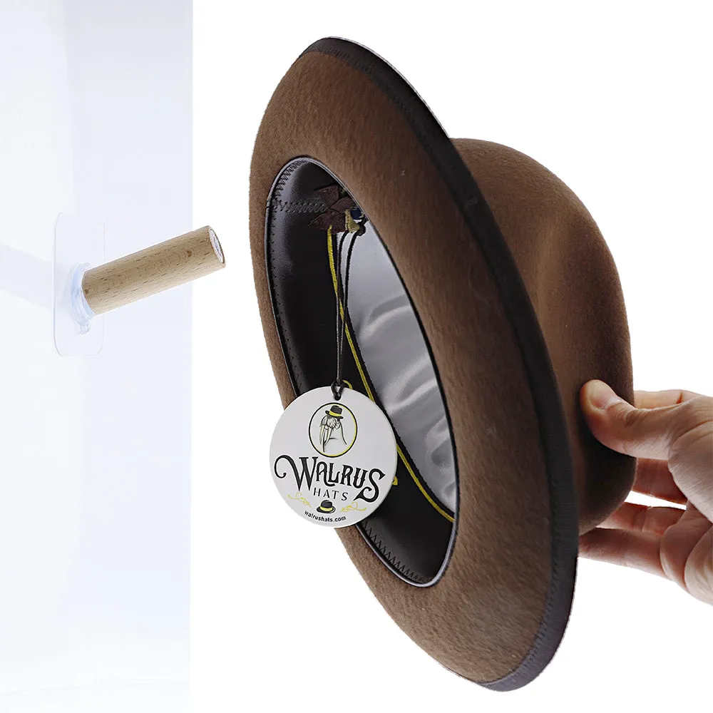 Upgrade Your Organization: Hat & Coat Wall Hanger with Self-Adhesive Hooks