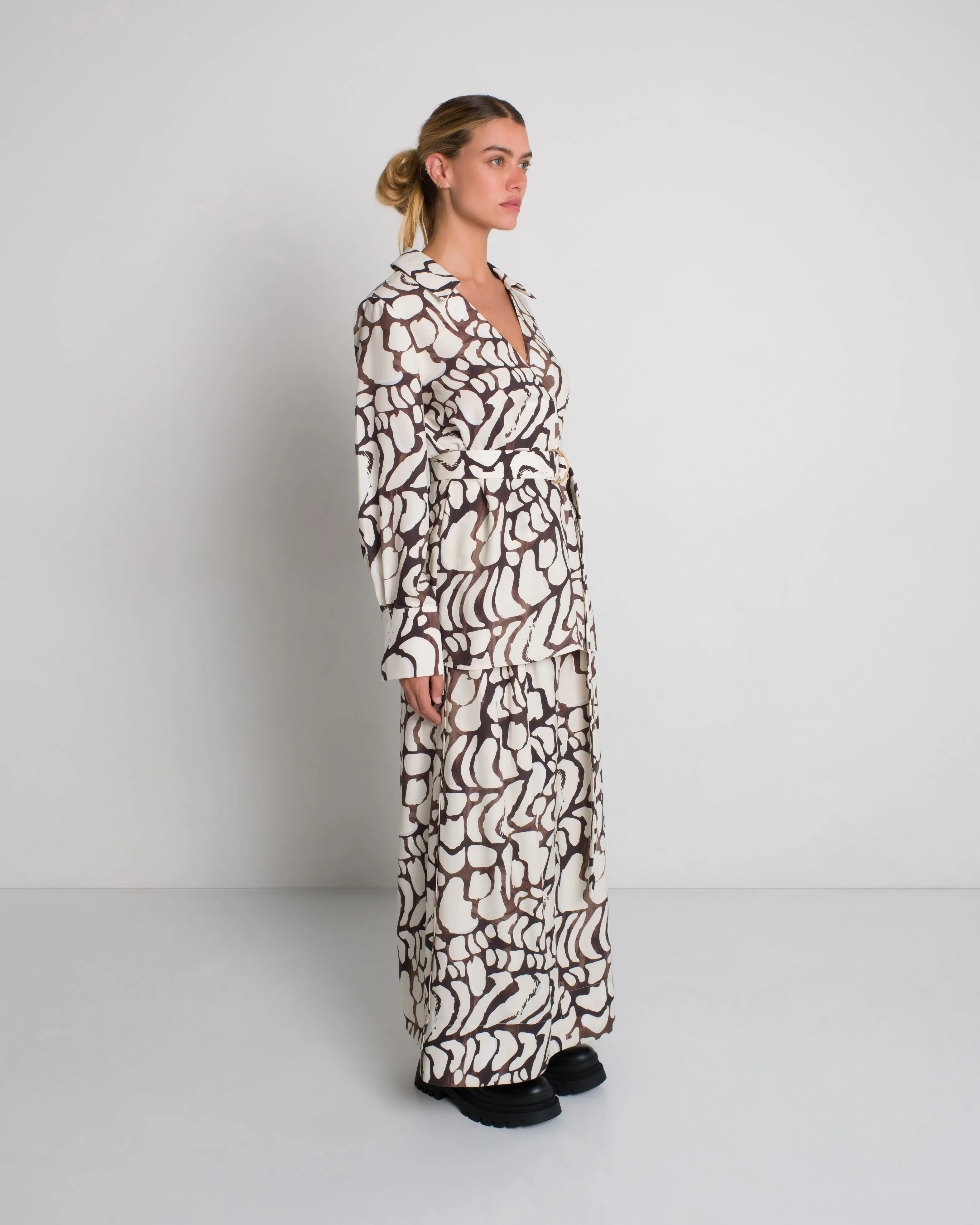 Zilo Skirt - Bednalli Shell Print